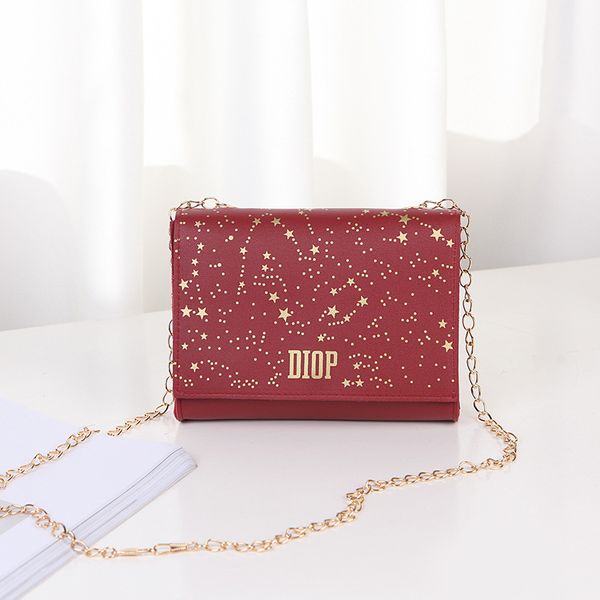 

2019 new style-summer sling bag crossbody bag women's printed retro european and american fashion purse phone student's