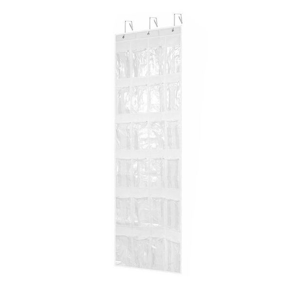 

hanging hooks storage bag pockets organizer rack portable for home door shoes nds