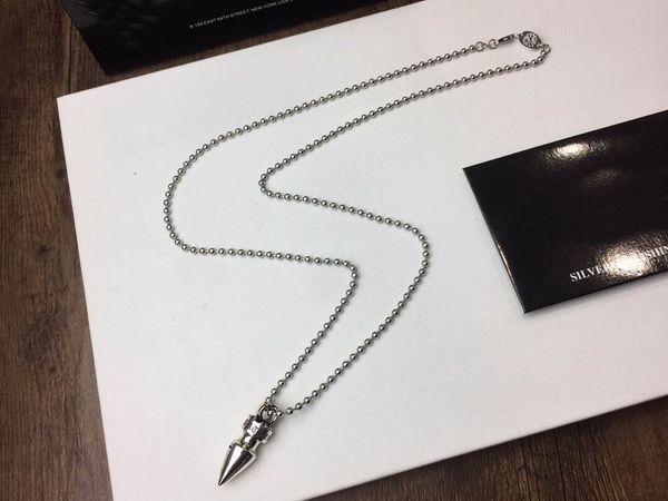 

hip lovers designer man bullet sweater chain for wedding lady necklace and women party hop design gift luxury fashion-brand ch jewelry mfmi