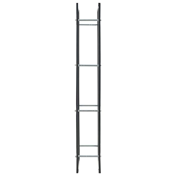 

steel firewood rack 50x20x150 cm living room furniture