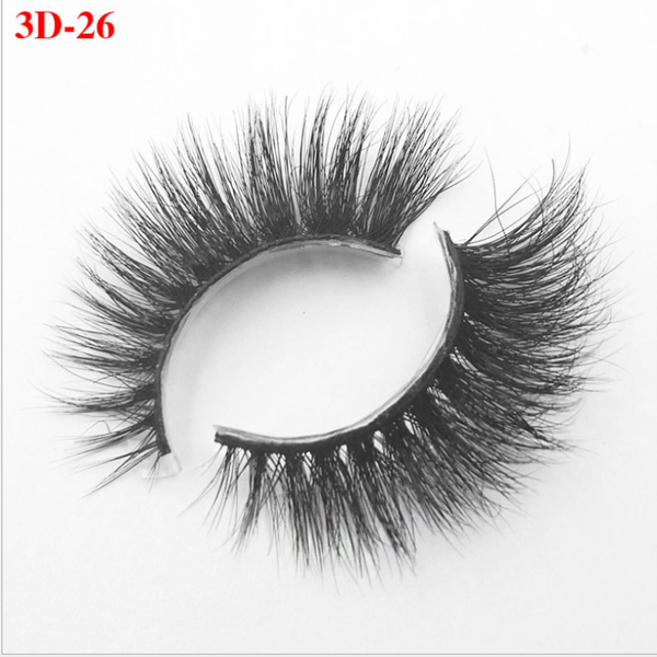 

fluffy lashes makeup 25mm lashes 3d faux mink extension handmade volumn mink eyelashes professional fake eyelashes