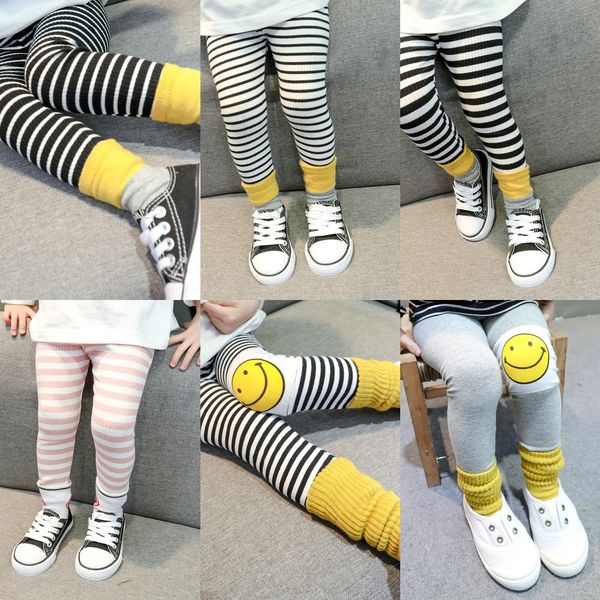 

autumn 4-color striped leggings for boys and girls autumn 4-color striped leggings tight pants tight pants for boys and girls, Blue