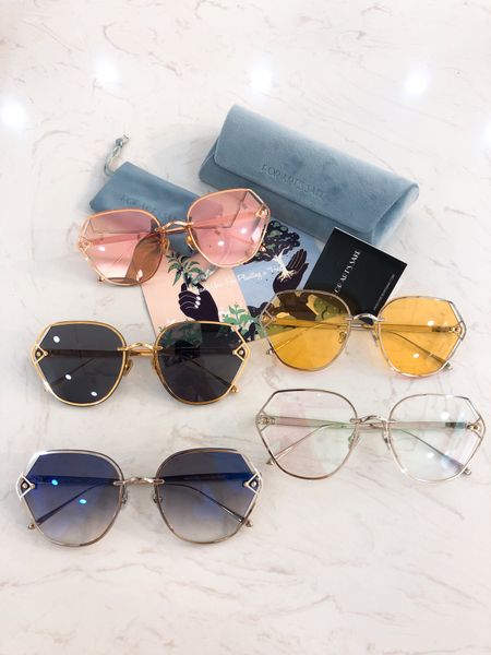 

for art's sake virgo pilot style sunglasses brand designer sunglasses for men women metal frame flash mirror glass lens fashion sunglas, White;black