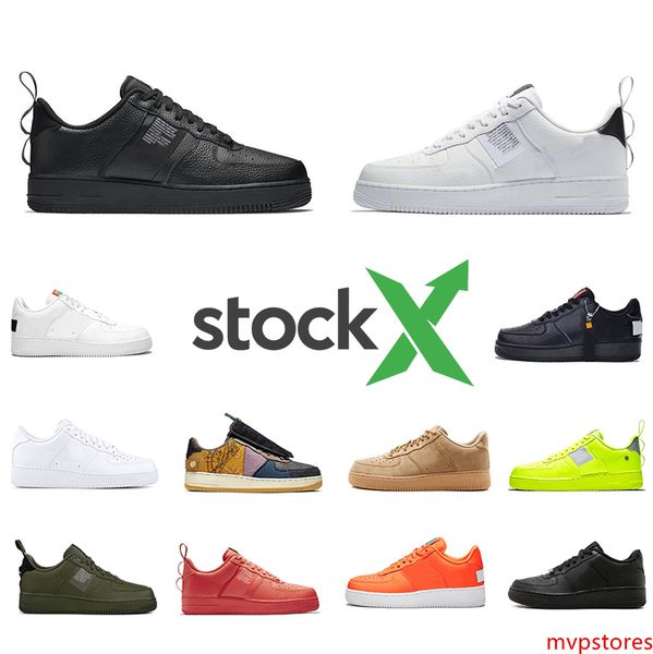 

stock x high low cut utility black 1 running shoes classic men women skateboarding 1s white wheat trainer sports designer sneakers