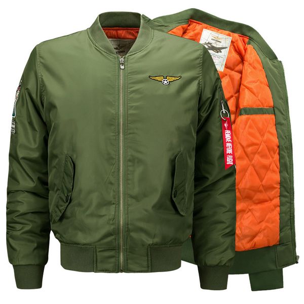 

мужская куртка scholar повседневный slim fit осень и зима моды пальто мужской одежды молодежи стенд воротник летчики большой размер winter j, Black;brown