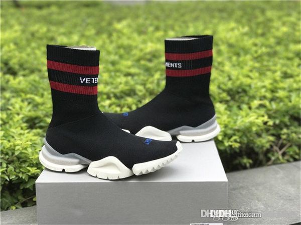 

Черный vêtements й RBK Носок тренер SneakerSock Runner Ultraknit Speed ​​Trainer Бросив ботинки с оригина
