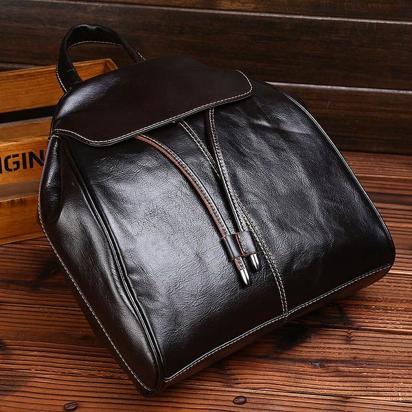 

cobbler legend backpack 100% real genuine leather mama bag for women 2019 female first layer cow leather school style backpacks t200323