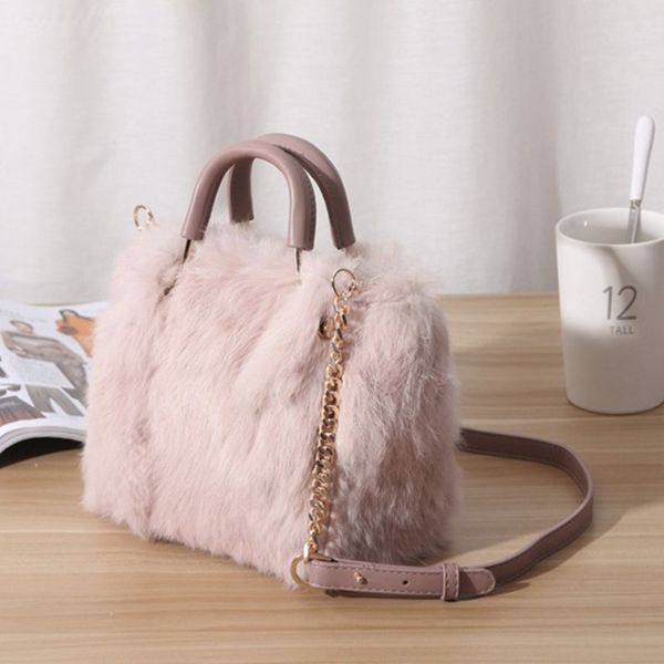 

female 2019 new winter hair bag female bag handbag hair single shoulder oblique satchel