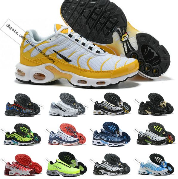 

2020 new stlye tn shoes new designs tn mens breathable mesh chaussures homme tn plus cv1 requin luxury casual sneakers 40-46, Black