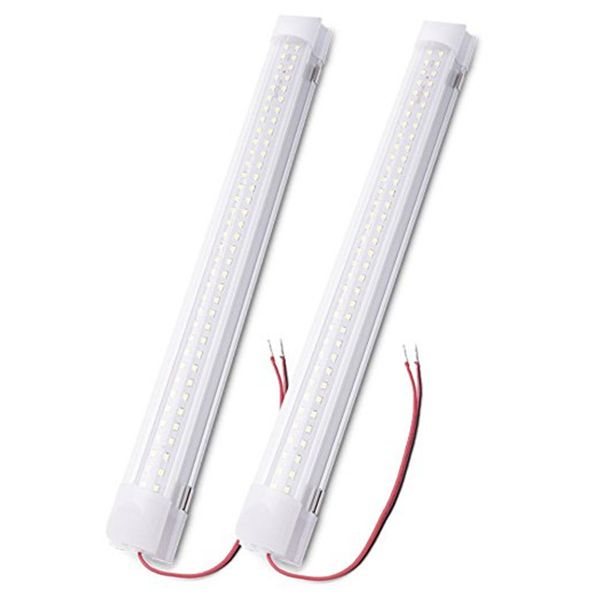 

72 leds auto car van bus caravan house light bar strip lamp with on / off switch 12v 5w universal car styling accessories