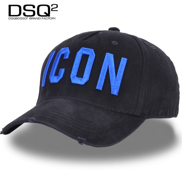 

2019 d2 new washed cotton baseball cap icon letters embroidery baseball caps snapback hat for men women dad hat casual cap hip hop cap, Blue;gray