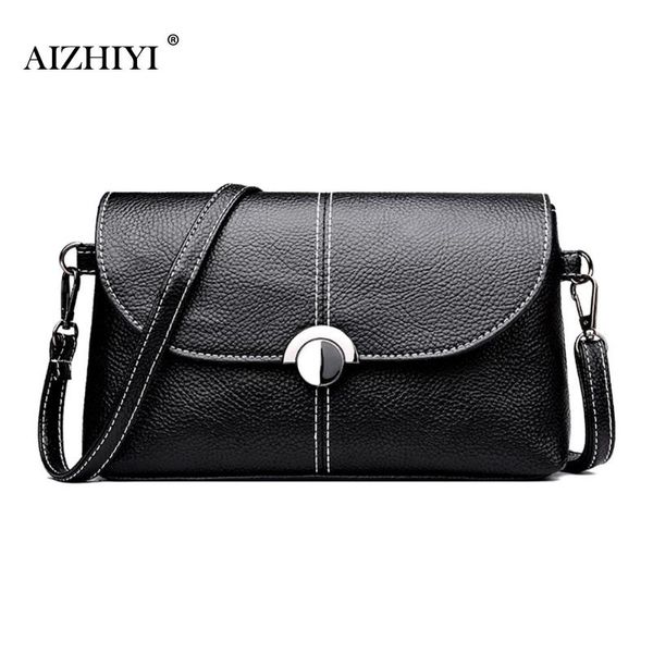 

litchi pattern shoulder messenger packs leather women small crossbody bags