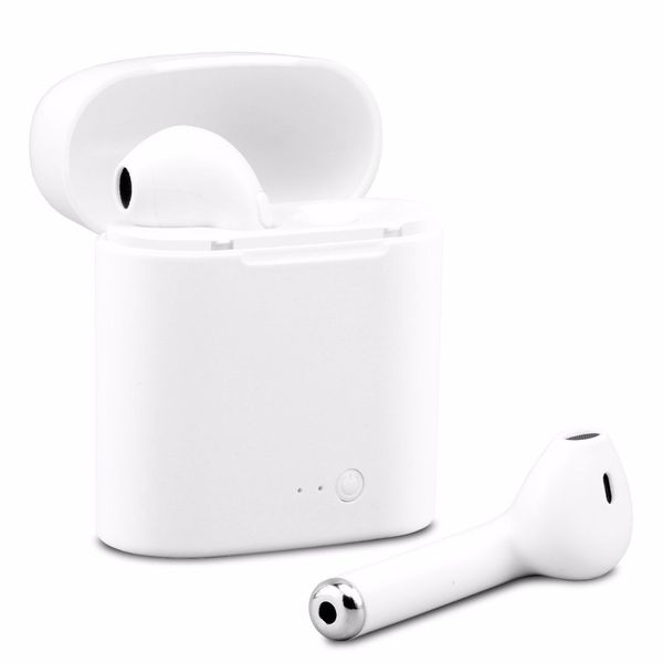 

New i9 tw bluetooth wirele headphone i7 mini twin port mu ic earbud i7 port tereo head et car call for iphone am ung xiaomi