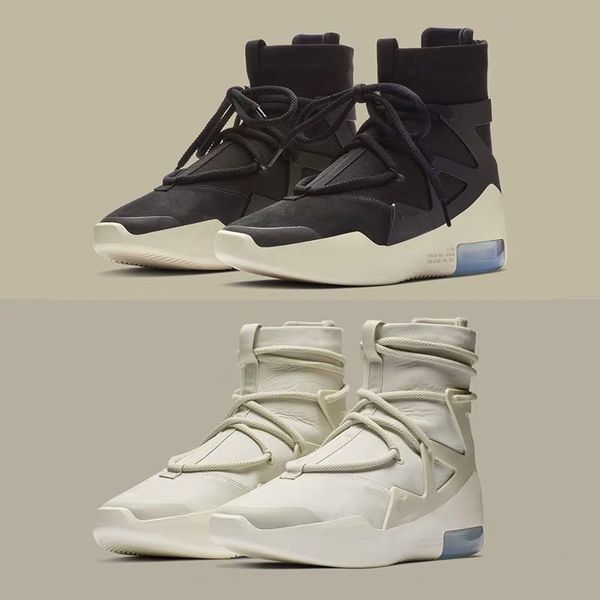 

2018 relea e air fear of god 1 man hoe fog boot light bone black ail ba ketball hoe man port zoom neaker ar4237 002