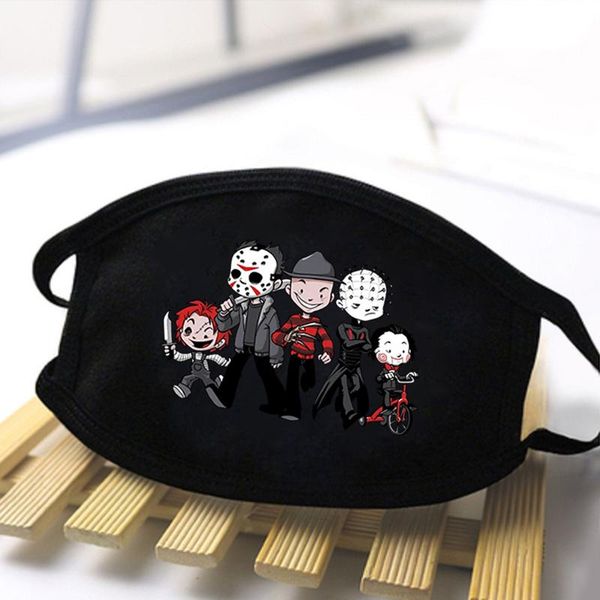 

horror prison - friday the 13th anti dust masks 2020 washable soft face masks mouth muffle dustproof men women fashion masque byusl