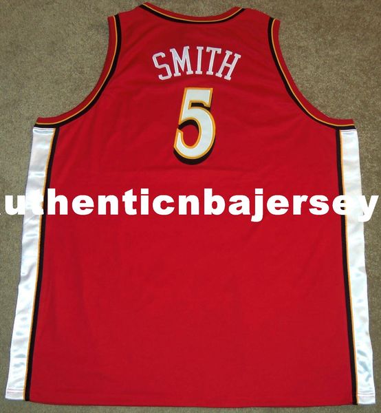 

new josh smith #5 mad rookie jersey sewn mens vest size xs-6xl stitched basketball jerseys ncaa, Black;blue