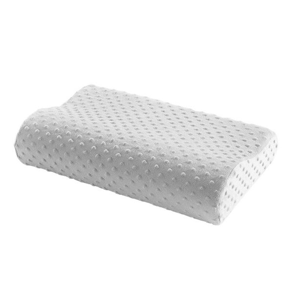 

memory foam pillow 3 colors orthopedic pillow latex neck fiber slow rebound soft massager for cervical health 38