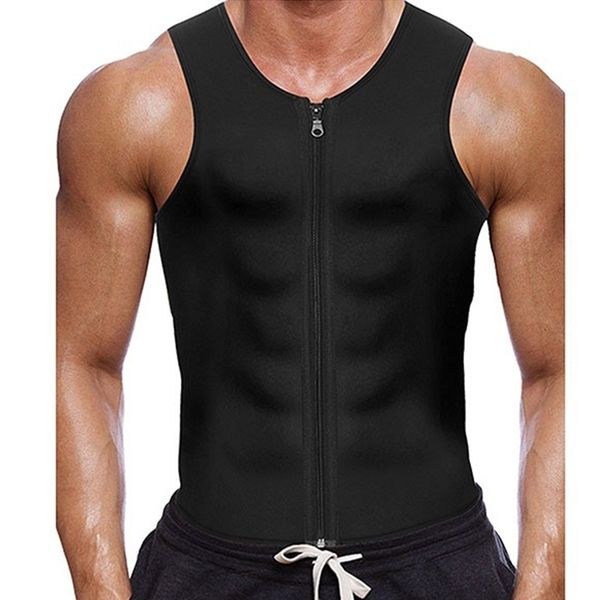 

waist training corsets for men girdle belt reduce tummy belly bust body shaper cincher male abdomen slimming wear compression underwear, Black;brown