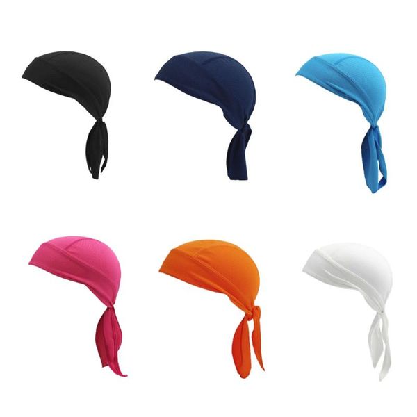 

quick-dry bike cycling cap headscarf pirate scarf headband men hood mtb racing bicycle hat running sport cap