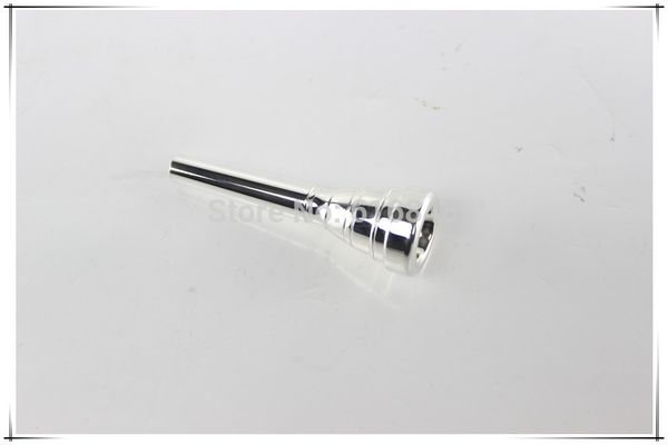 

1 pcs metal mouthpiece for bb trumpet brass material silver plated surface trumpet instrument accessories no 7c 5c 3c