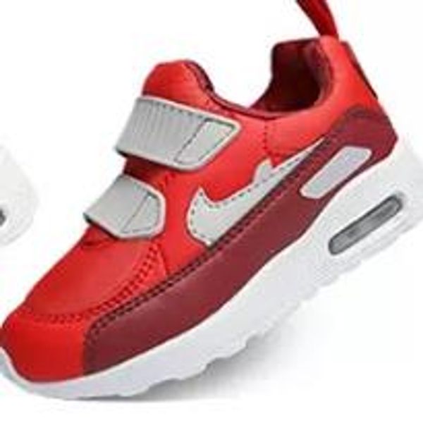

2019 new brand children casual sport shoes boys and girls sneakers children's running shoes for kids cushion shoes283n, Black;red