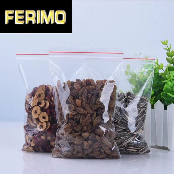 

gift wrap 100pcs 11 sizes clear resealable plastic bag, small mini bags, transparent pe storage bag