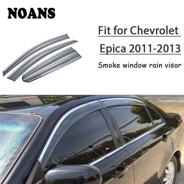 

noans 4pcs for chevrolet epica 2013 2012 2011 accessories auto car windows sun rain visor door shield trim