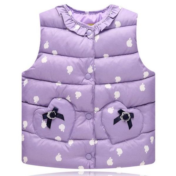 

2019 spring girls boys vest warm micke baby girls autumn waistcoat children jackets 2-7 yrs toddler clothing kids, Blue