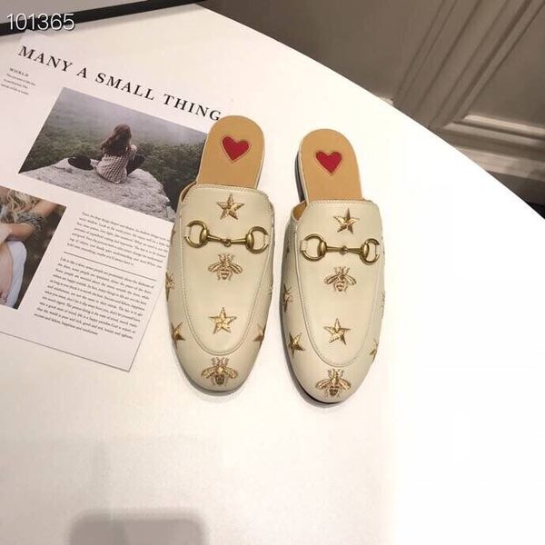 

new fashion slipper lady designer slipper woman womencasual slippers nice summergirl slippers genuine leather flat slippers size 35-39, Black