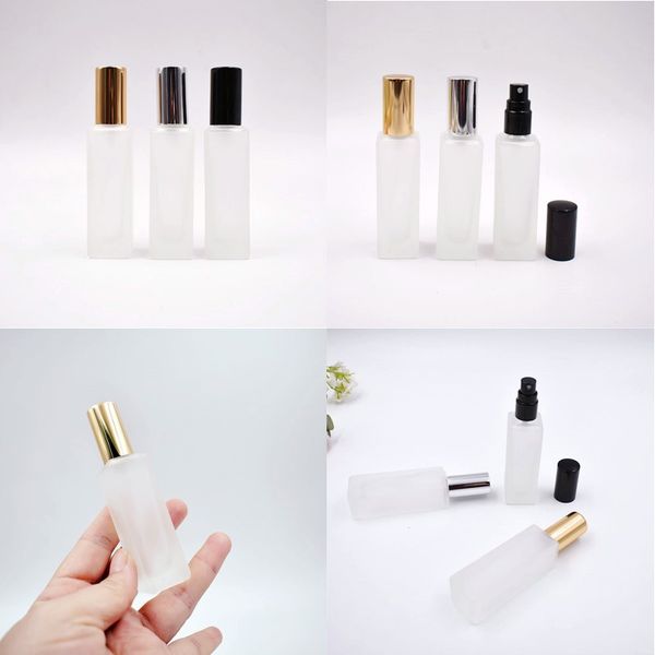 

glass refillable bottles 20ml spray perfume bottle empty cosmetic containers with spray makeup accessory f3107