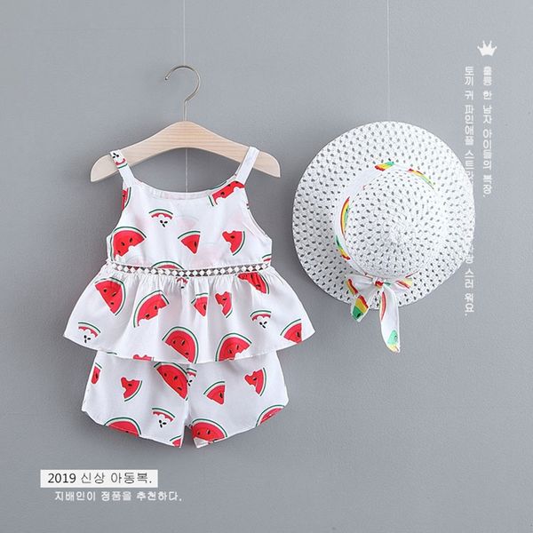 

baby girl clothes summer infant princess birthday party newborn infantil girls clothing cap++pants 3pcs baby girl clothing, Red;yellow