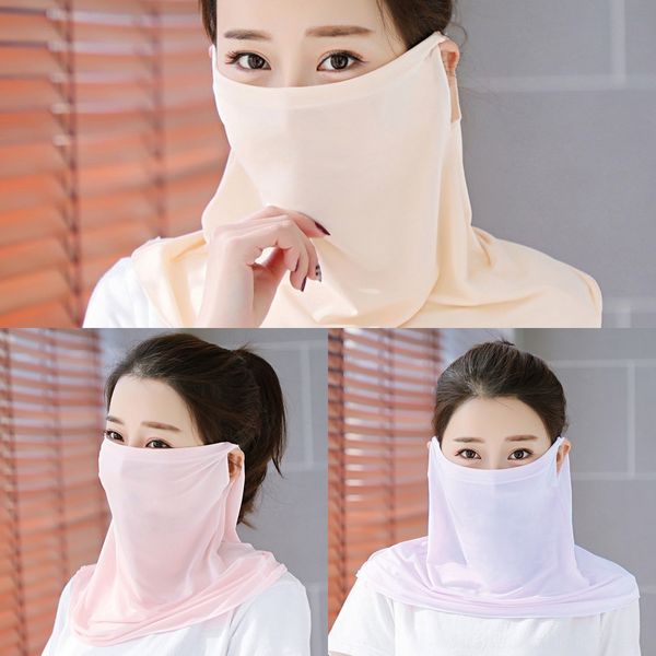 

pmhuc magic scarf windproof cycling scarf uv protection face mask outdoor climbing scarf ski fishing headwear bandana tube neck hiking balac, Black