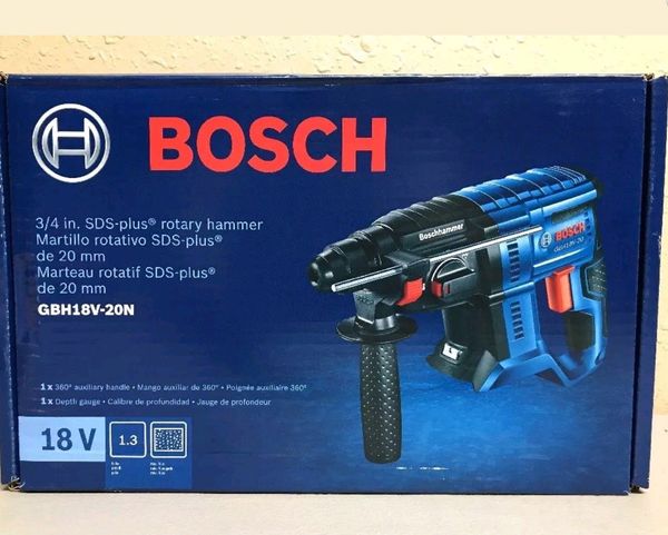

Bo ch gbh18v 20n 18v 3 4 in d plu rotary hammer bare tool new hip
