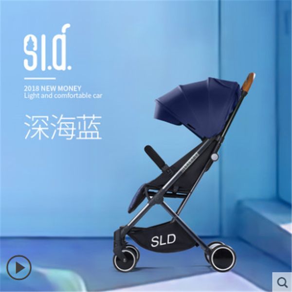 

baby stroller can sit reclining lightweight folding ultra light portable compact baby stroller newborn