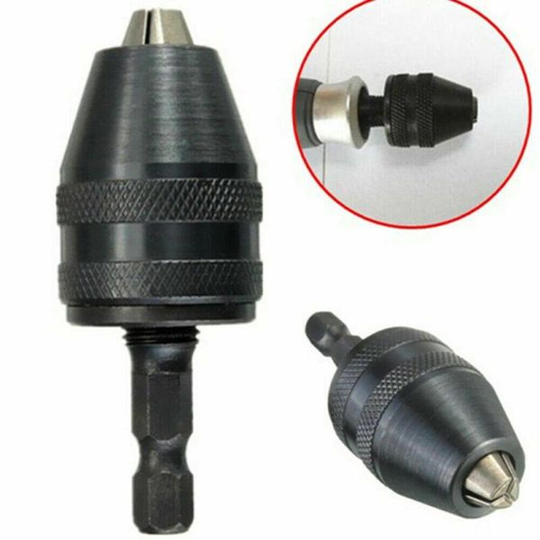 

hex shank drill chuck adapter 31x24x6.35mm metalworking tools equipment
