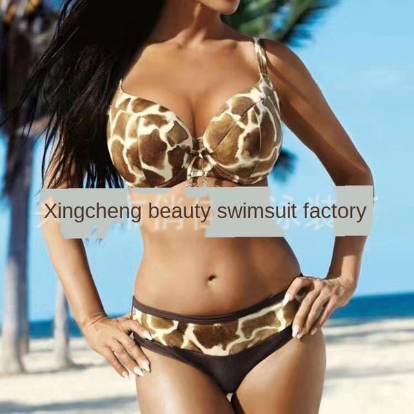

2020 women's large size 2020 swimsuit women's large size bikini swimsuit bikini, White;black