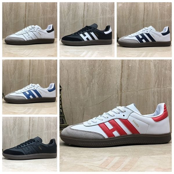 

2019 samba trainers mens casual fashion designer brand leather gazelle og black white pink men runner womens sneakers sports outdoor shoes