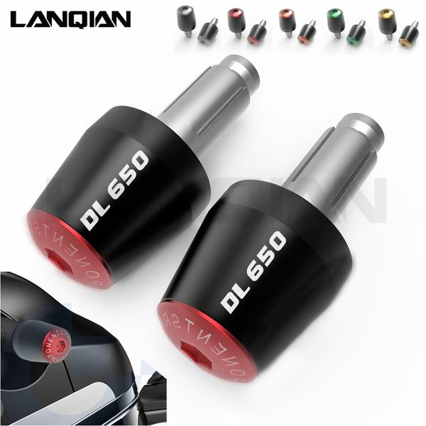 

for dl650 v-strom motorcycle handlebar grips end cap anti vibration silder plug dl 650 v-strom 2011-2018 2016 2017 parts