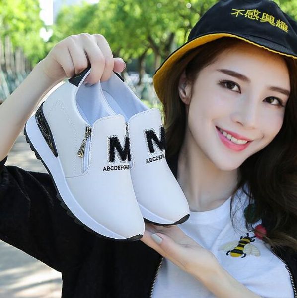 

New 2019 Fashion women sneakers Shoes girl Outdoor Walking famale Shoes Casual Shoes For woman Flats K58