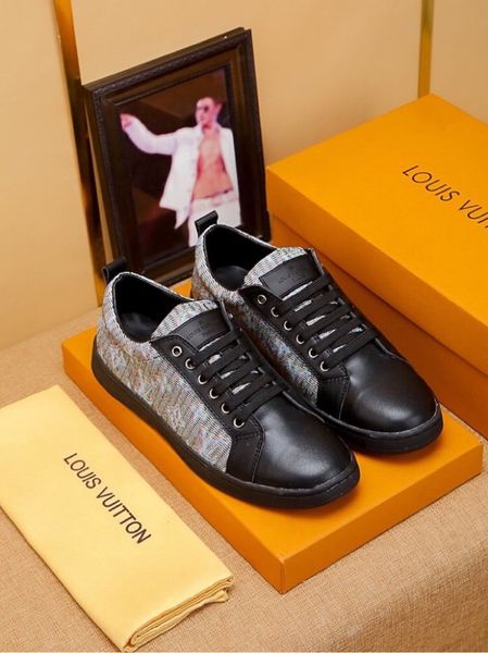 

new luxury high-end men's shoes triple fashiondesigner driving casual shoes sports platform retro shoes men's brand size 38-44 vgs, Black