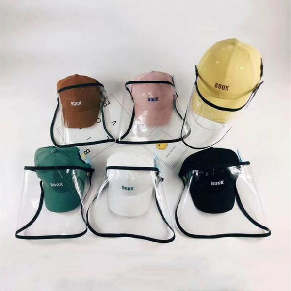 

маска бейсболка анти-плевок анти-слюна пылезащитный защитный пылезащитный чехол остроконечная шляпа регулируемые защитные шляпы, Yellow