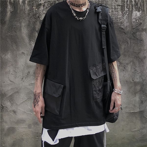 

men women gothic t shirt 90s tshirt harajuku ulzzang tee streetwear korean clothes hip hop grunge clothing summer, White;black