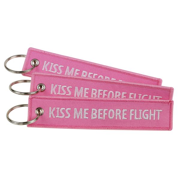 

мода брелок bijoux kiss me перед полетом llaveros keychains вышивки брелок oem брелки для авиации автомобилей, Silver