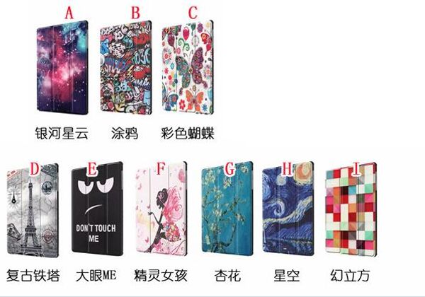 Cartoon Magnetic Wallet Leather Case For Samsung Galaxy Tab A 10 1