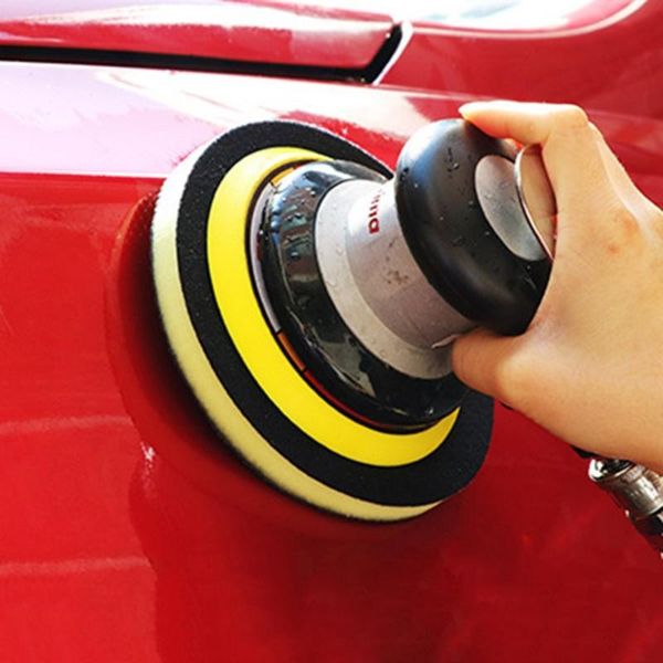 

car sponge grinding dish high foam cleaner tool car glass wash cleaning sponges tools applicator pads round brush pads