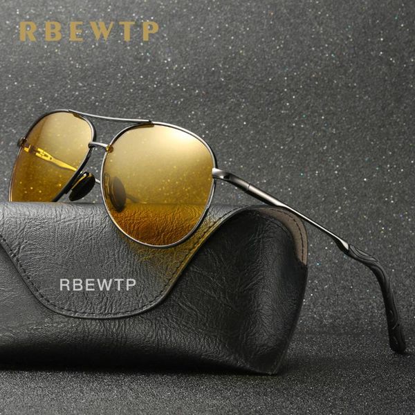 

sunglasses rbewtp retro vintage men's night vision polarized driving sun glasses oculos male eyewear accessories for men/women, White;black