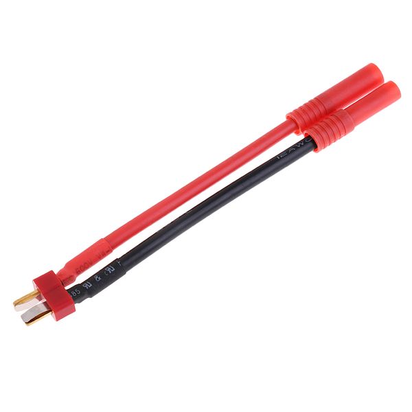 

14awg t-plug to 4.0 banana connector wire cable for rc esc / battery adapter