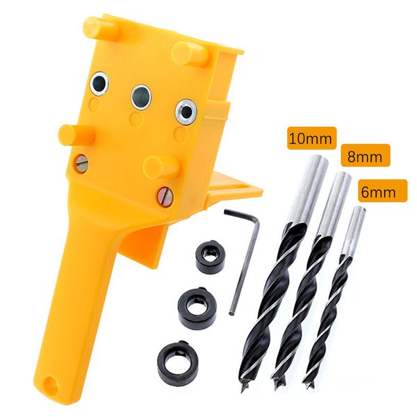 

selling 2019 products 3 pins doweling jig drill locator woodworking