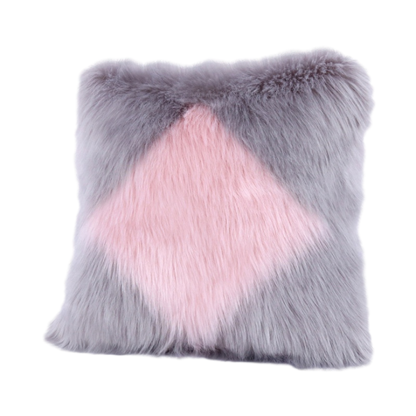 

9 colors square design pillowcase home decoration car sofa pillow cushion covers 40x40cm soft plush patchwork pillow cover case