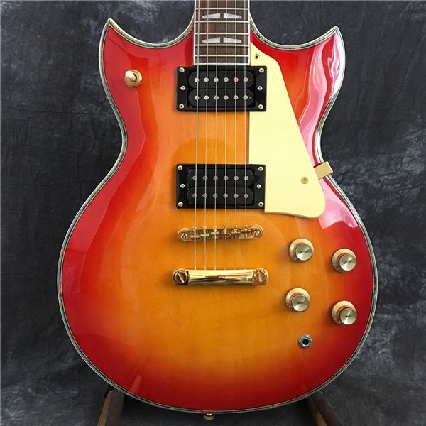

new listing sg custom electric guitar sg guitar, color stripe wrapping, ing